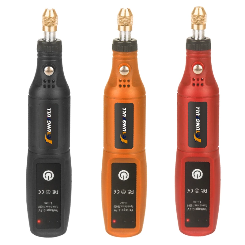 USB Mini Electric Drill Cordless Engraving Pen Rotary Tool Wireless Rechargeable Hand Drill Dremel Tools For Jewelry Metal Glass