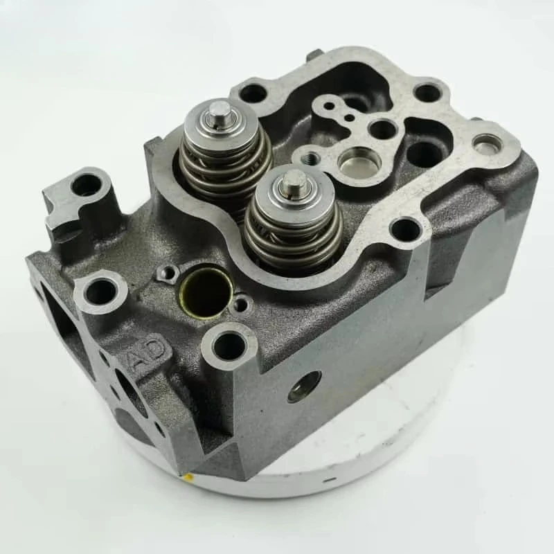 Cylinder Head With Valve 22100-83401 For Hyundai D6AC Engine R220 R250 R290 R320 Excavator Complete Cylinder Head Assembly