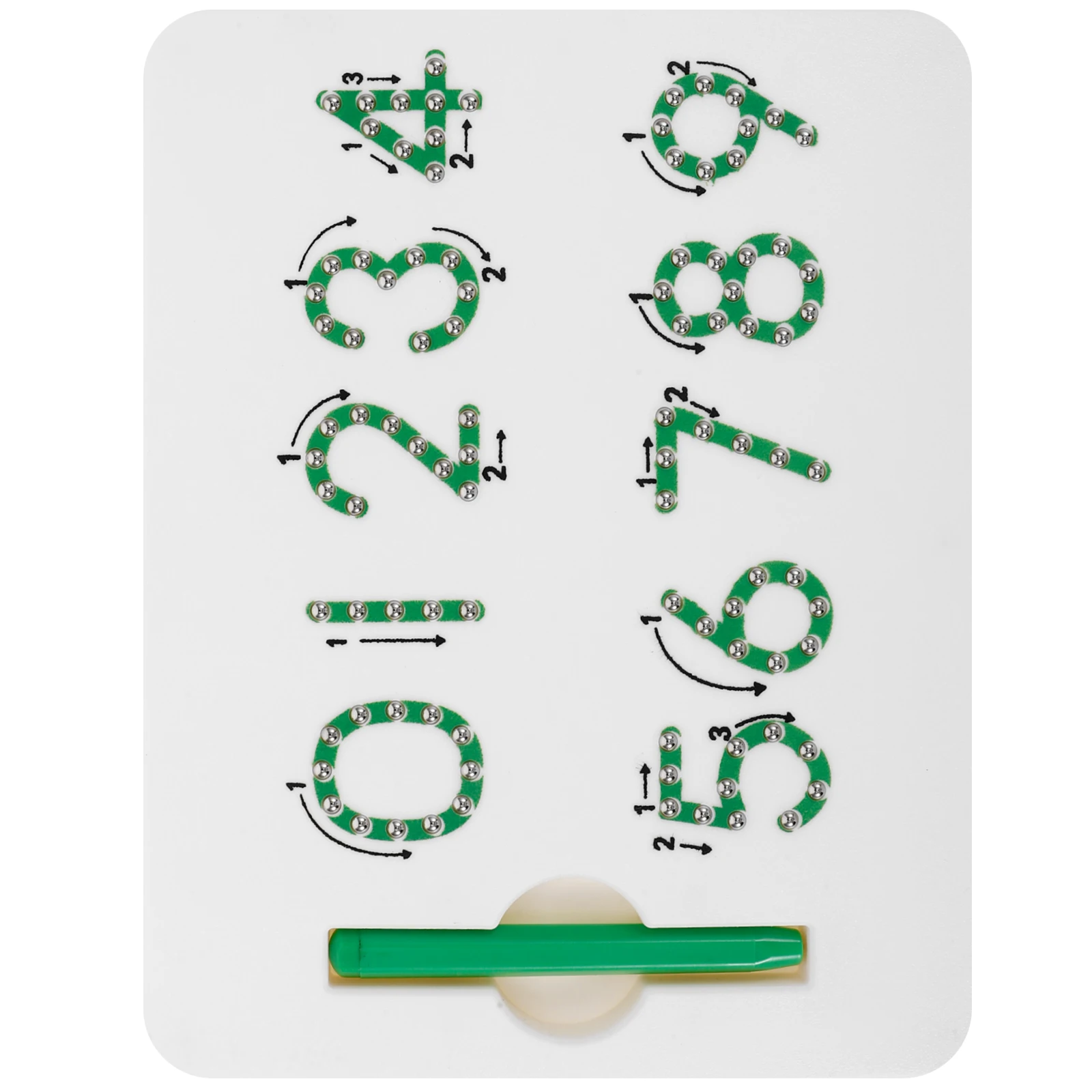 Digital Magnetic Writing Board Green Erasable Doodle Educational Kids Drawing Toys Activities