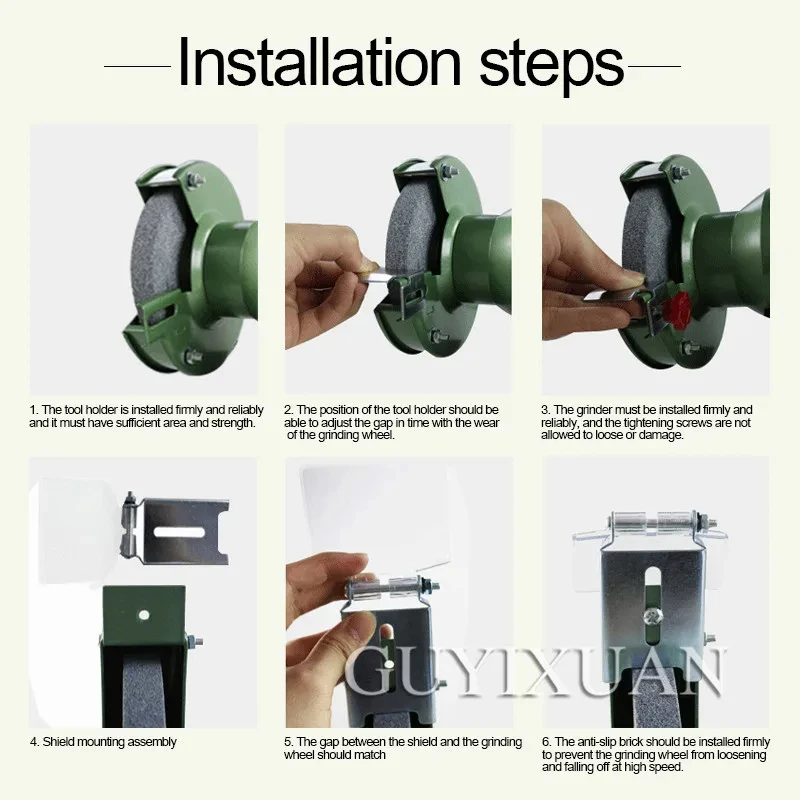 220v Electric Desktop Grinding Machine Household Multi-function Grinding Wheel Industrial Grade Vertical Polishing Machine Tool