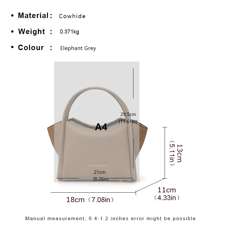 2024 New Soft Leather Mother Bag Casual Versatile Yuanbao Cabbage Basket Handheld Crossbody Mini Phone Bag