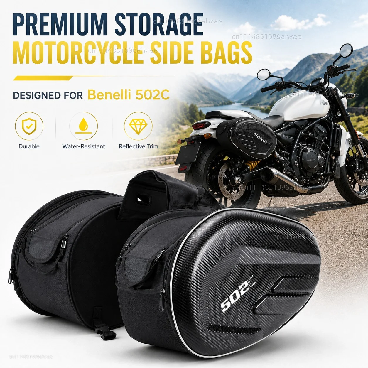 Travel Accessories Logo - Para Benelli 502C 502c 502 c,