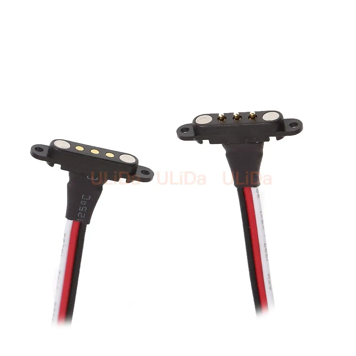 1 Pairs Magnetic Snap-on JR Servo Extension Cable for RC Drone Glider Airplane Models Boat Cars DIY Upgrate