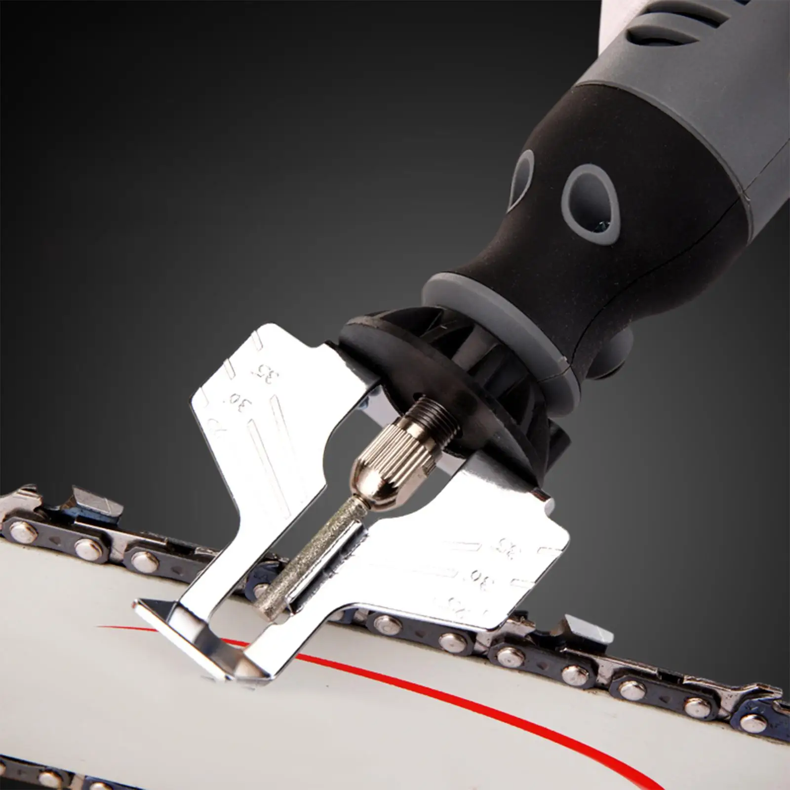 Sharpening Kit Multi Function Chain Saw files Battery Powered DIY Woodworking Electric Chainsaw Sharpener for Cutting Edging