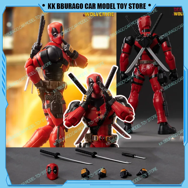 

New Blokees Deadpool Action Fiugres Champion Version Assembly Model Kit Deadpool Film Toy Peripheral Fan Friend Birthday Present