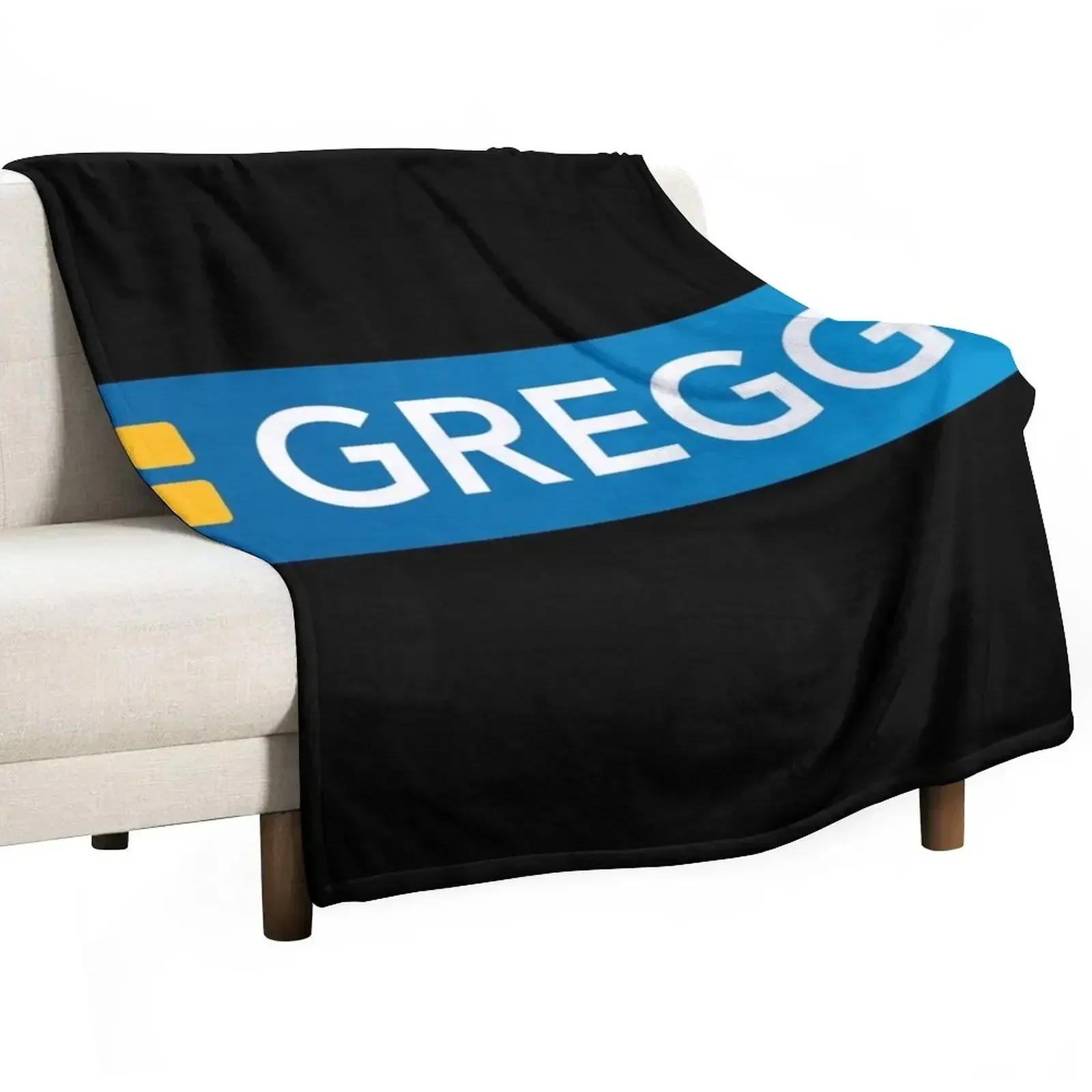 Trending Greggs Logo Throw Blanket Stuffeds Blankets For Sofas Luxury Designer Extra Large Throw Blankets