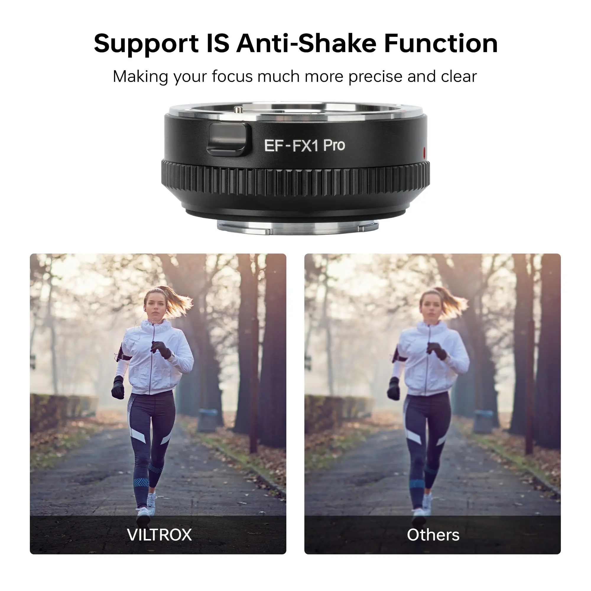 Viltrox EF-FX PRO EF-FX1 PRO EF-FX2 PRO Lens Adapter Built-in Manual Aperture Adjustment for Canon EF/EF-S lens to Fuji X-mount