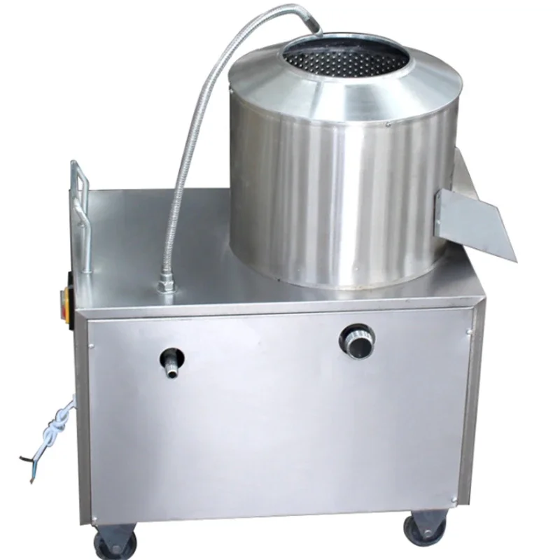 Automatic Onion Carrot Potato Ginger Washing And Peeling Machine/ Cleaning And Peeling Machine