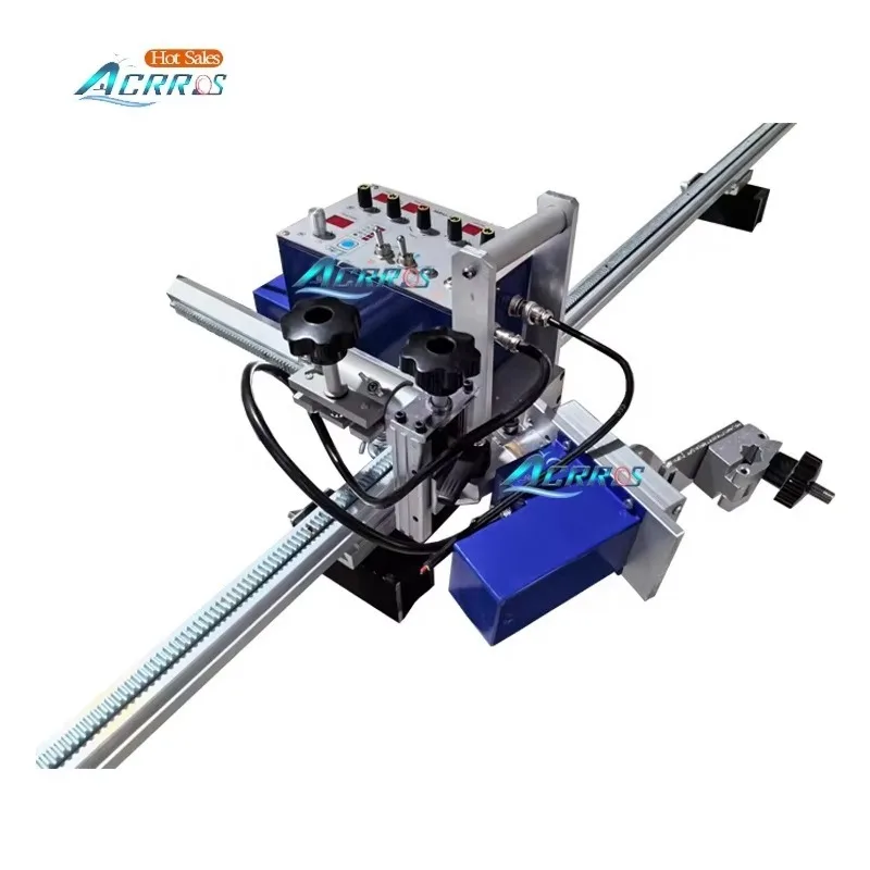 Tig Mig Welding Torch Swing Welding Tractor Magnetic Rail Linear Straight Welding Carriage