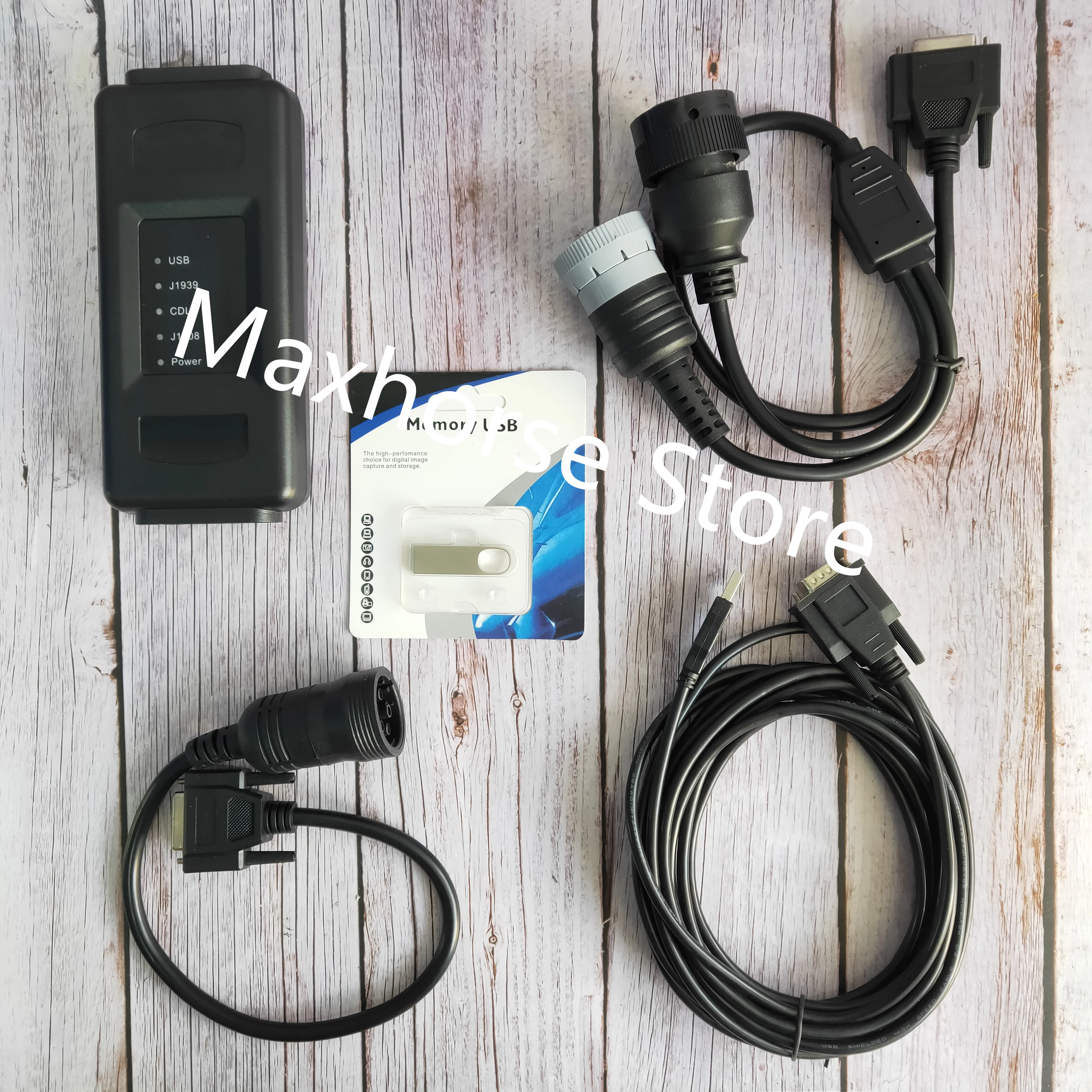 

OBD cable and usb cable set for CAT ET4 Communication Adapter Group 4780235 Excavator Diagnostic Tool 2019 for cat ET 4 Scanner