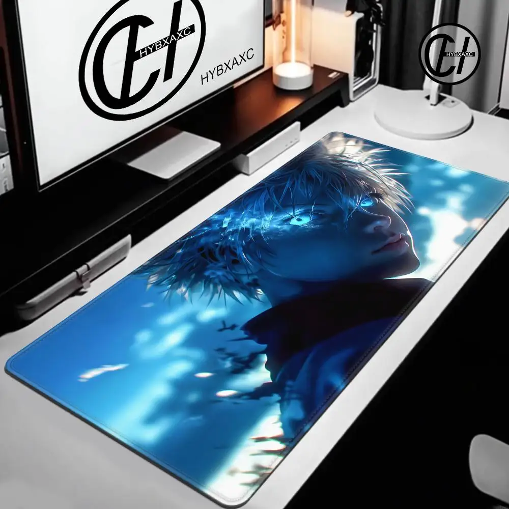 Cool Anime Hunter x Hunter Killua Zoldyck Mousepad With Pad gaming accessories Prime Gaming XXL Keyboard Pad Stitch Padding Mat