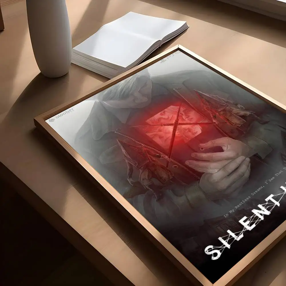 Horror Games Silent Hill 1 2 3 4 Heather Classic Vintage Posters Whitepaper Prints Posters Artwork Kawaii Room Decor view 6