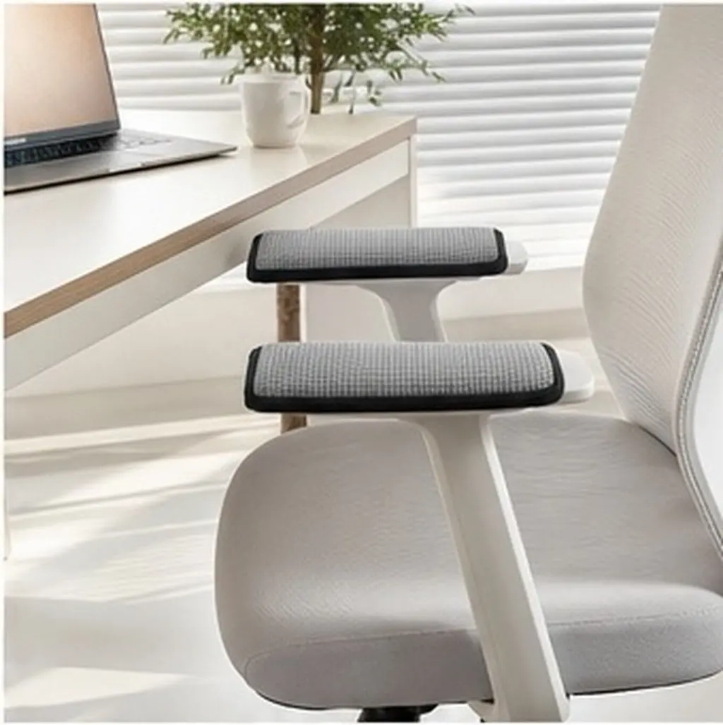 2Pcs Waterproof Office Chair Armrest Covers Elastic Armrest Pad Cushions Universal Fit for Home Office Desk Chair Arm Protection