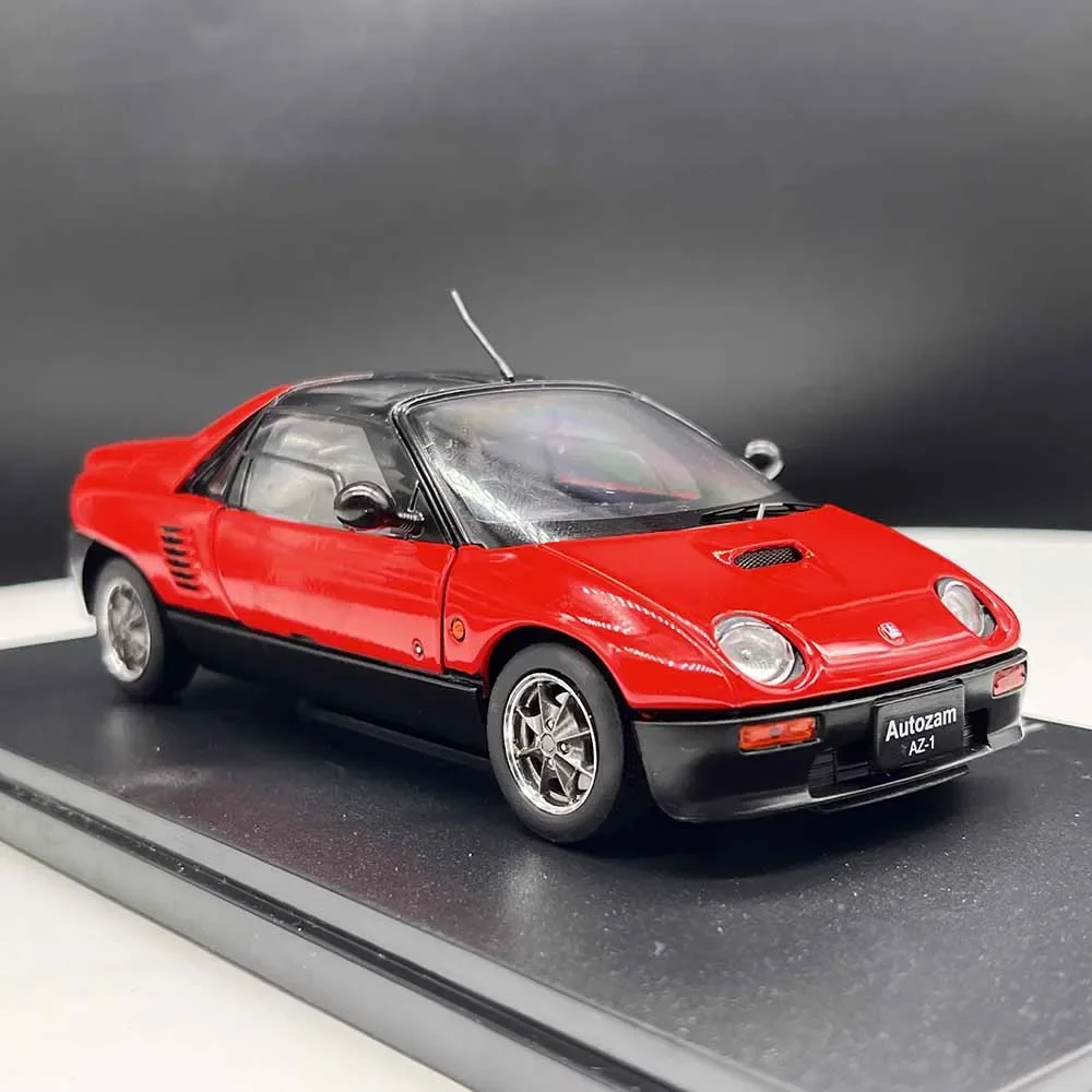 1:24 Scale Mazda Autozam AZ-1 Alloy Car Model Red Door Openable Classic Retro Famous Car Metal Die Casting Toy Model Hobby