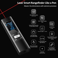 40M/60M/80M Smart Laser Rangefinder Digital Mini Distance Measuring Meter Portable USB Charging Electronic Space Measurement Dev