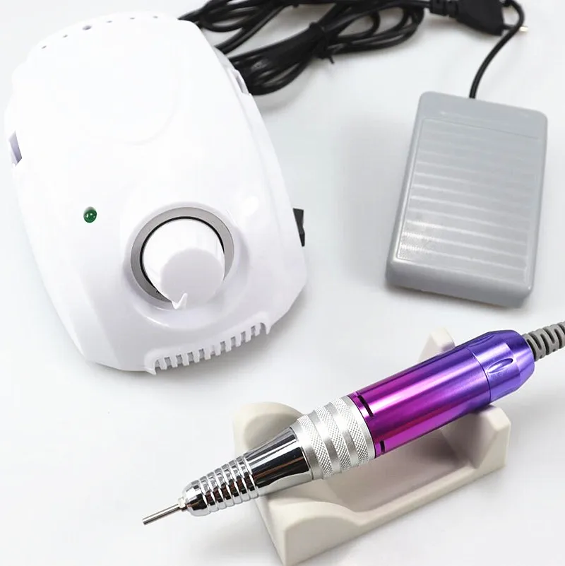 new PRO XII Handle 35K/40K Electric Nail Drill STRONG 210 Micro Motor Grinding Machine For Nail Art Tools