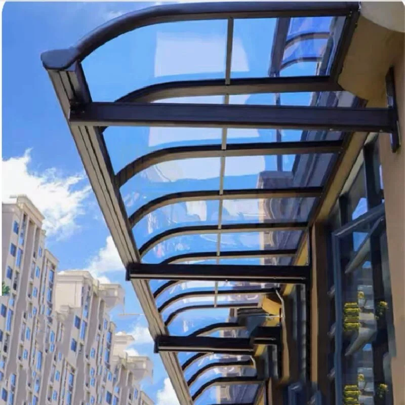 Factory Direct Sale Carport Aluminum Alloy Frame Car Canopy Windproof Waterproof Garages Canopies