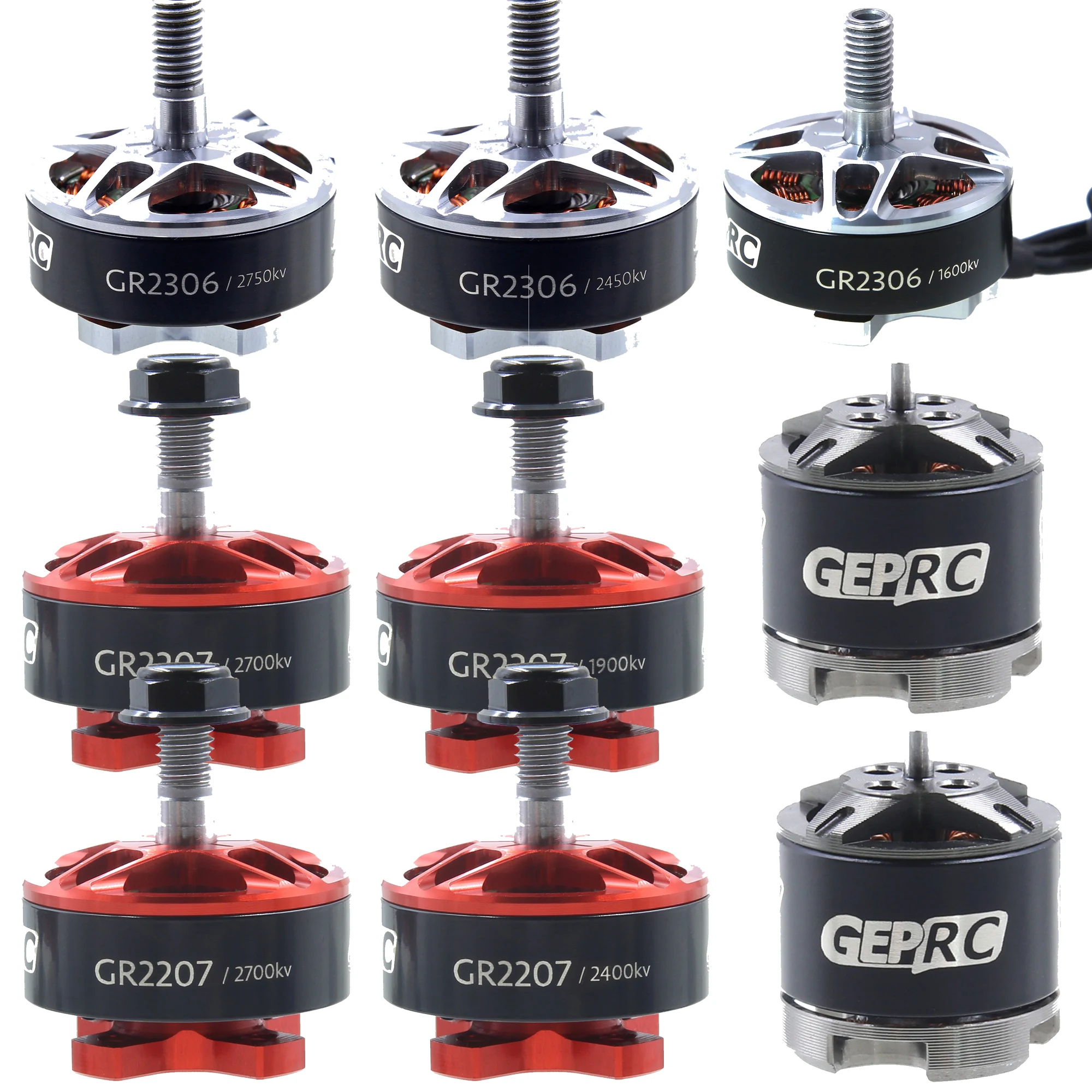 

Мотор GEPRC SpeedX GR2207 2700KV 1900KV GEP-GR2306 2750KV 1600KV 2450KV GEP-GR1106