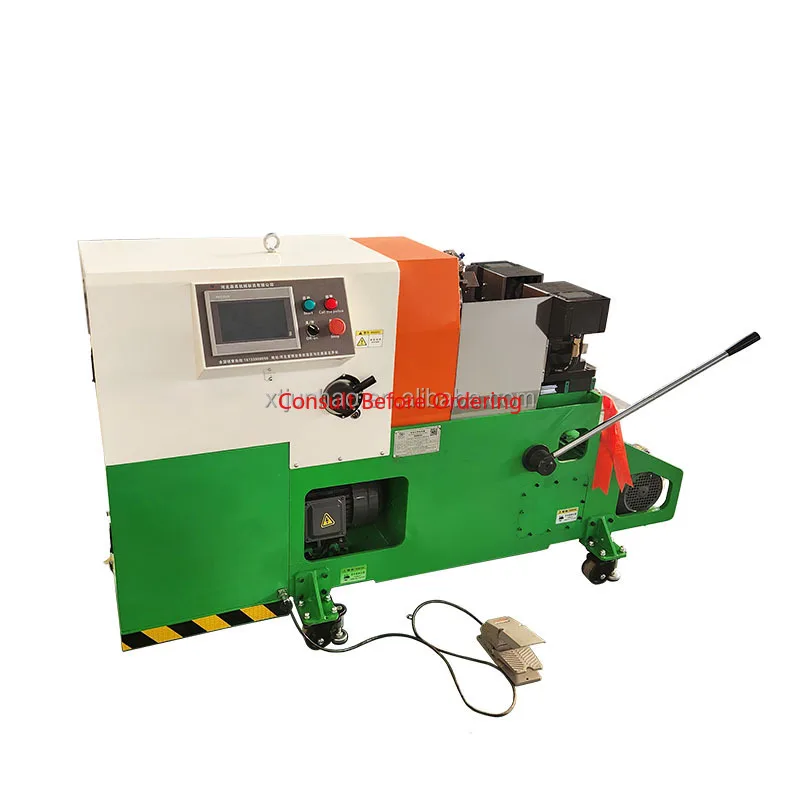 Macchina per la produzione di filettatura ad alta velocità Laminatrice automatica per tubi e tubi da 4 pollici