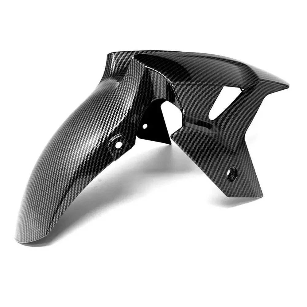 

Front Tire Fender Guard Hugger Carbon Fiber Color For KAWASAKI Ninja 400 Z400 2017 2018 2019 2020 2021