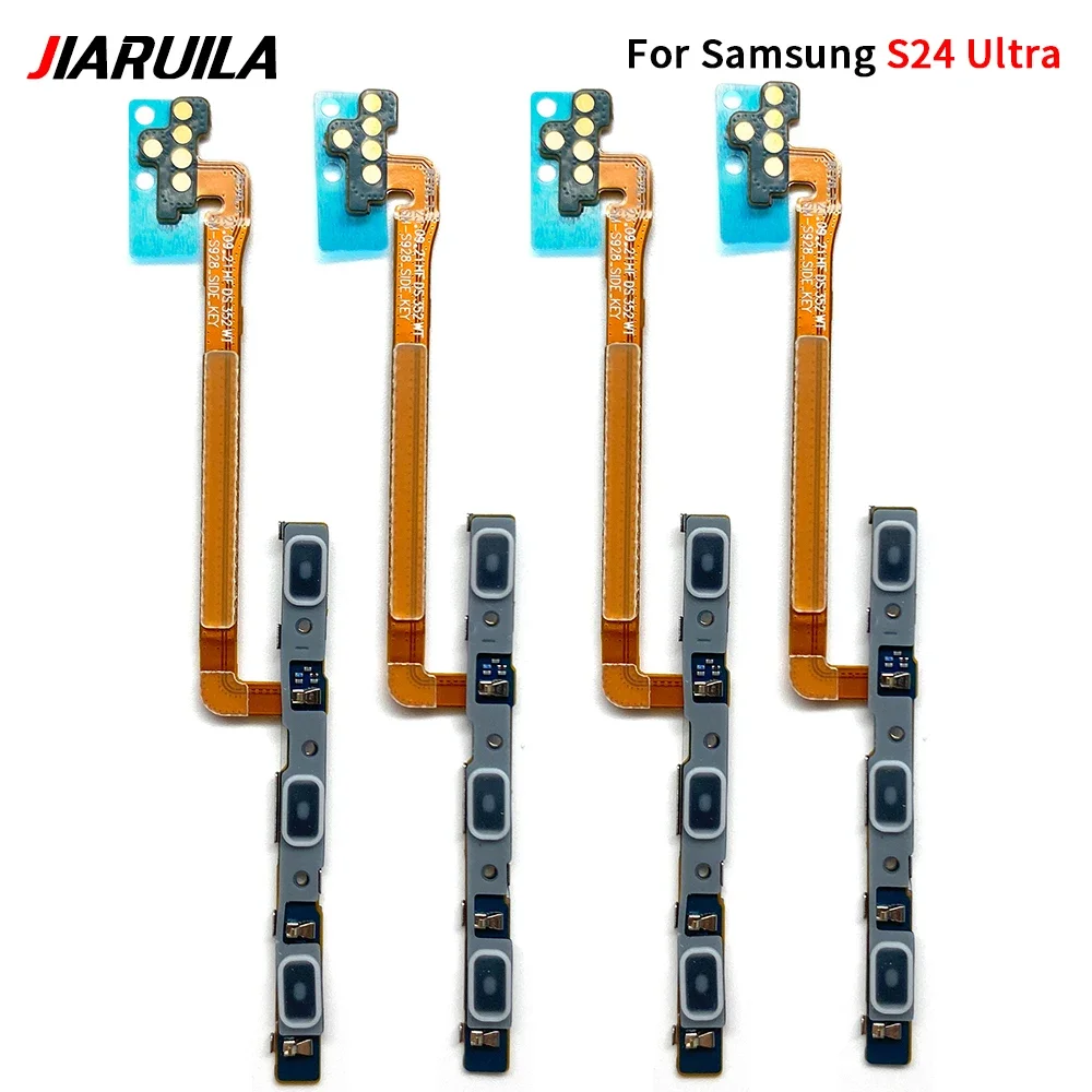 

1 set Phone New Power Volume On Off Button Internal Flex Cable Parts For Samsung S25 S24 S23 Plus Ultra S24 Fe S23 Fe