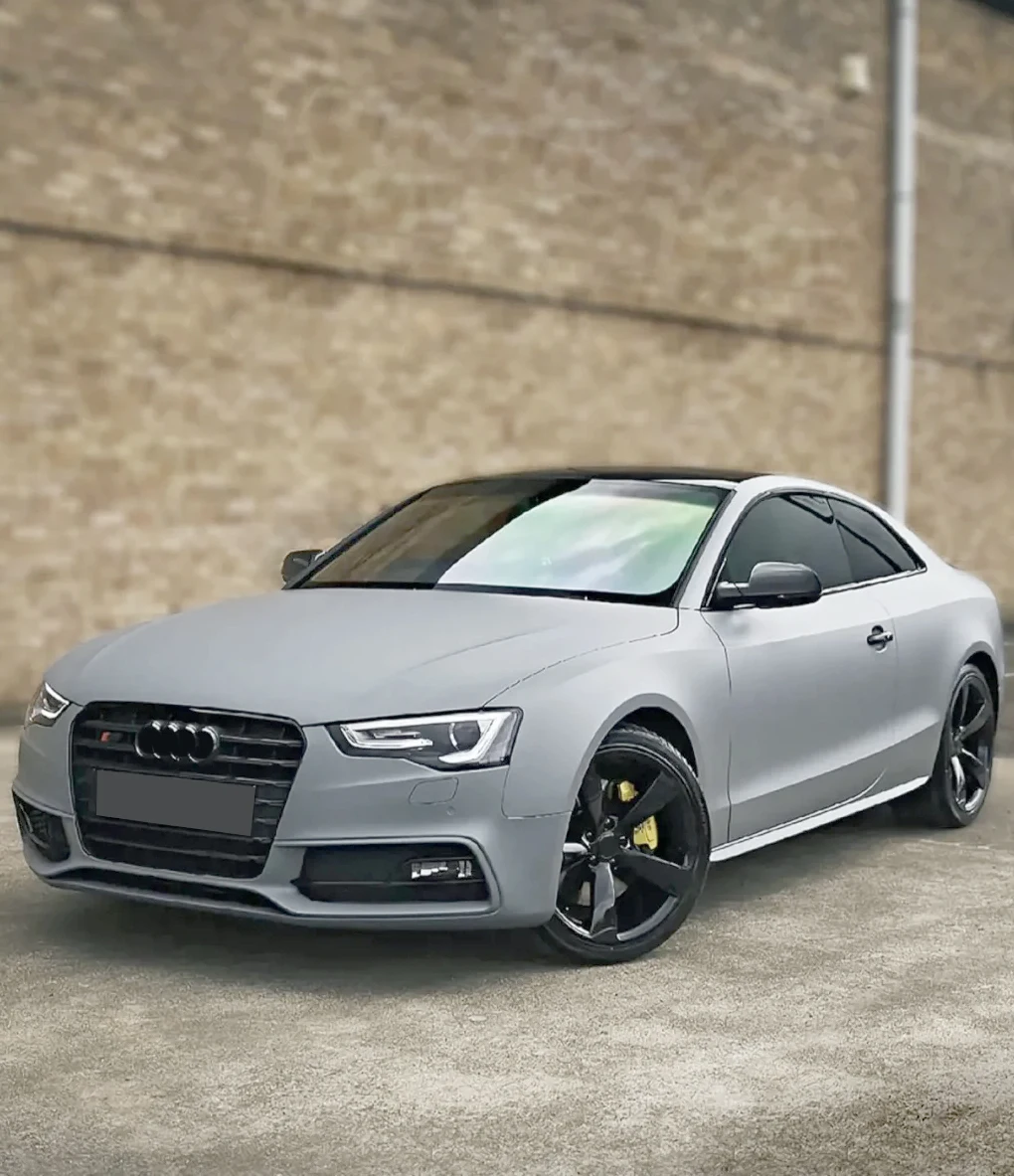 Matte Extinction Nardo Grey Auto-Vinylfolie mit Luftfreisetzungstechnologie für Motorrad- und Autokarosserie-DIY-Dekoration Zubehör – Detail 11