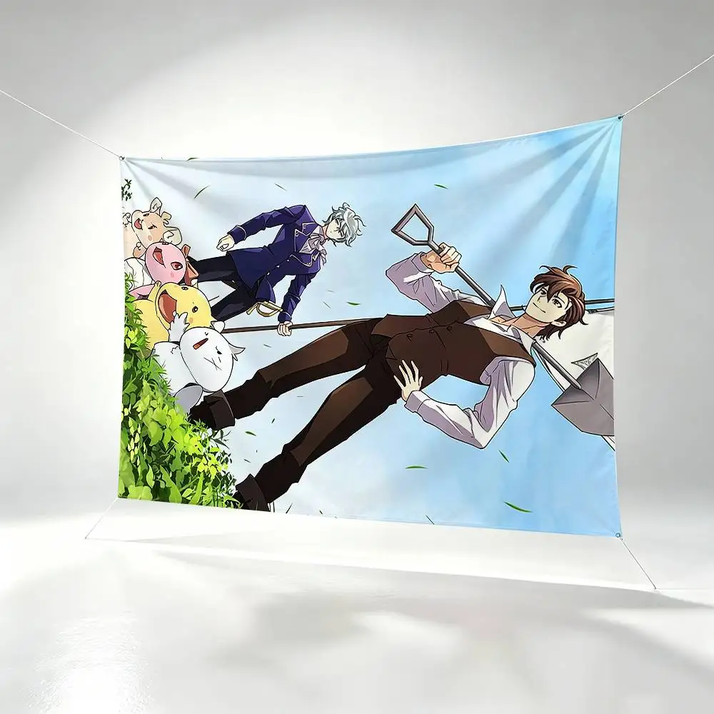 Isekai Manhwa The Greatest Estate D-Developer  Flags Wall Hanging Background Art Banner for Bedroom Home Outdoor Decor