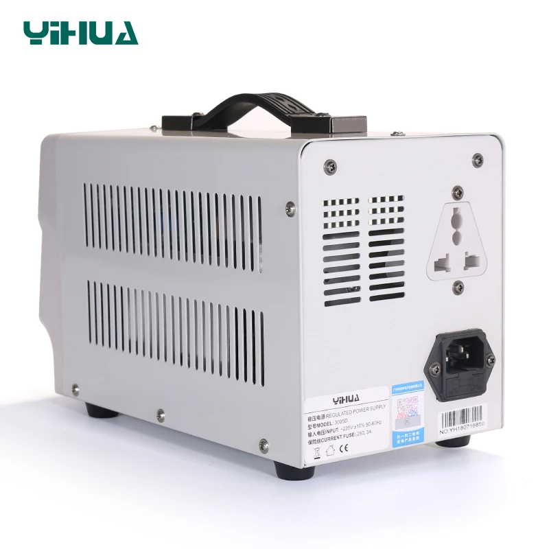 YIHUA 150W 3005D 5A 30V DC Regulowany zasilacz laboratoryjny Cyfrowy zasilacz impulsowy sterowany programowo