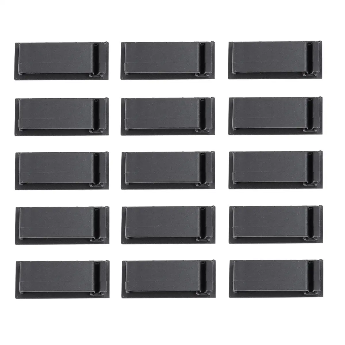 

50pcs Cable Self Adhesive Wire Durable Material Strong Adhesive Reusable Power Cord Holder Cable Organizer