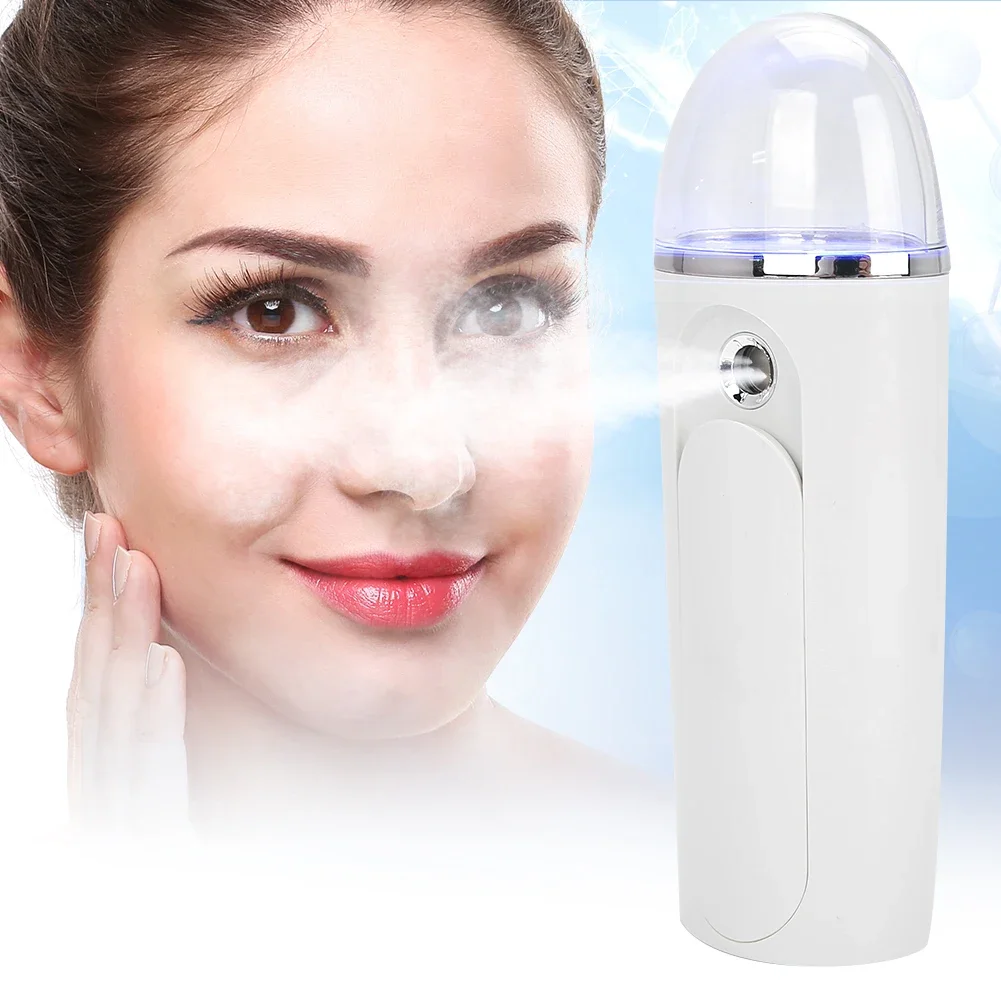 20ml Nano Face Spayer USBRechargeable Handheld Portable Ceramic Atomizer Face Hydration Sprayer Beauty Instrument Face Skin Care