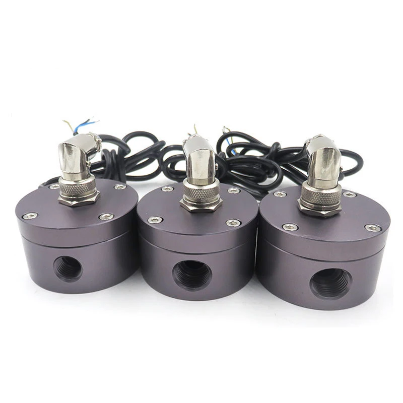 

1/4" 3/8" 1/2" Oval Gear Flowmeter Aluminum Alloy 1.75Mpa Oil Flow Sensor Hall Sensor Suitable For Gas Stations DC5~18V