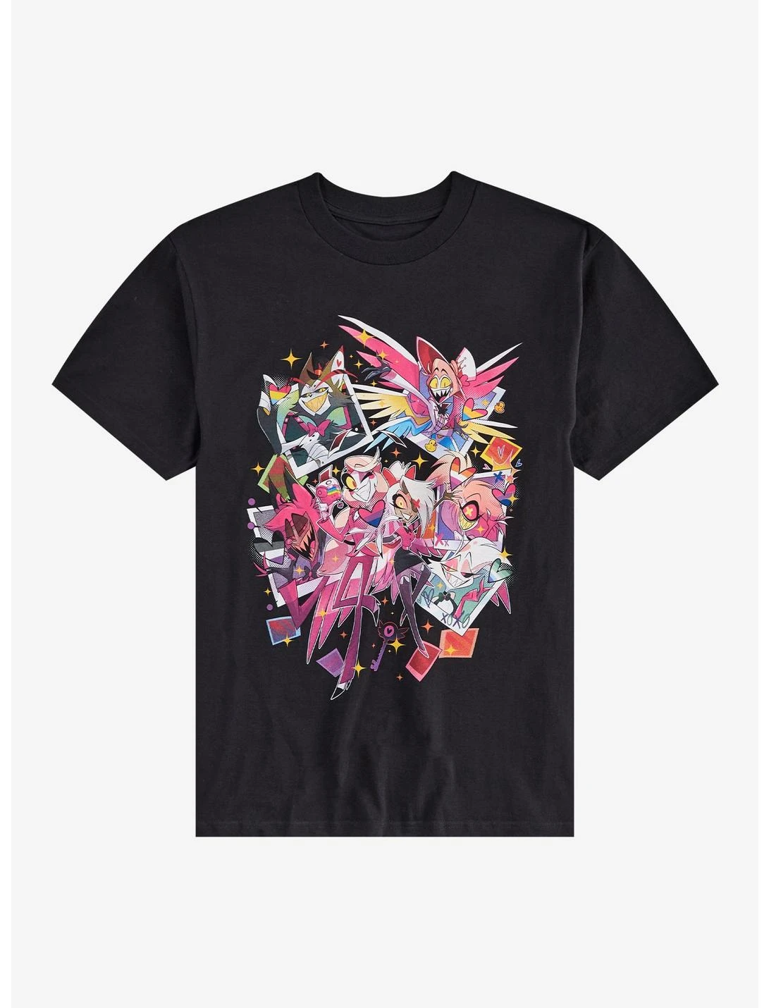 Fit 2026 Hazbin Hotel Graphic Cotton T-shirt Unisex Summer S