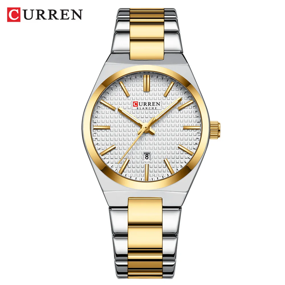 CURREN Japan Quartz Women Watch Stainless steel Bracelet \