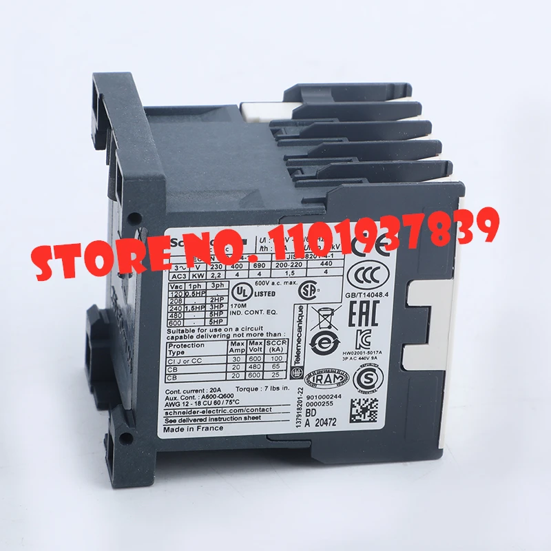 TeSys K Contactor LC1K0910B7 LC1K0910M7