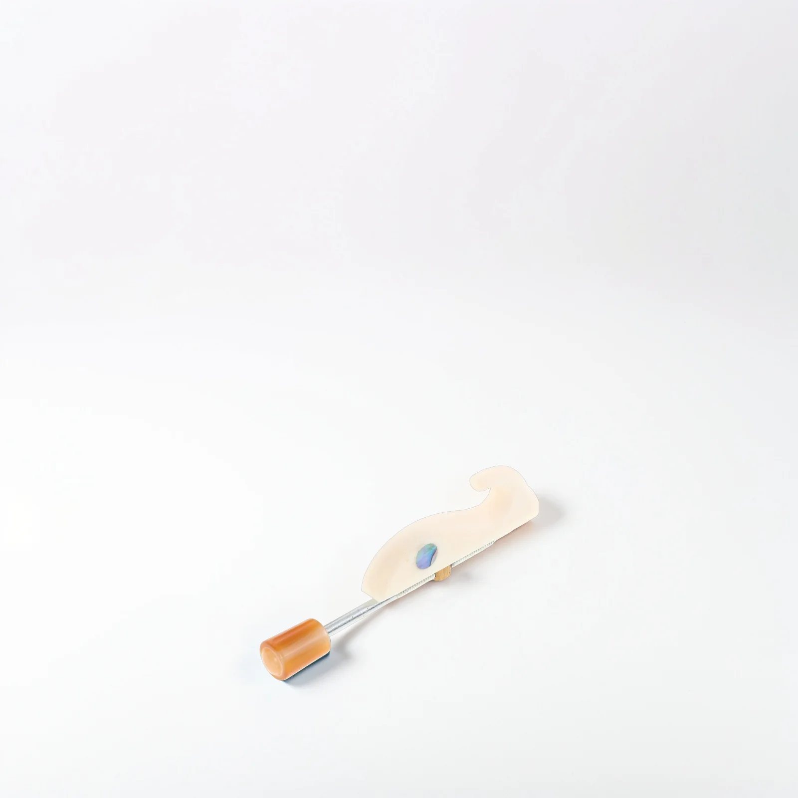 

Erhu Bow Fish Plate Assembly Replacement Component Tool Care Craftsmanship Instrument Screw Durable Sound