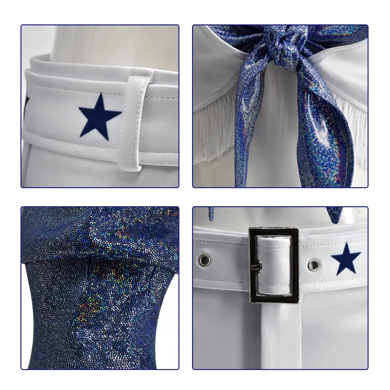 

3,k;6\g/Football Baby Costume Girls Nightclub DS Suit Leading Dance Women Uniform Cheerleading Cosplay Setk;6,y'9\