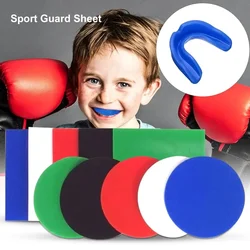 D127mm Square Dental Vacuum Thermoforming Sheet color Plastic Mouth Guard Sport Colorful Aligner Sheet soft dental acetates 4mm