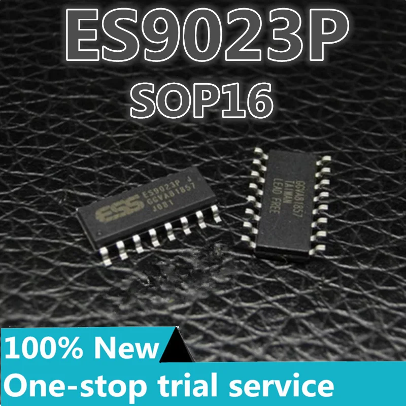 

2-100pcs %New authentic ES9023P ES9023 SOP16 2-channel 112db audio DAC chip