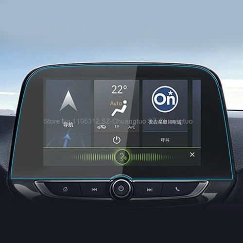 Película protectora de pantalla de vidrio templado para Chevrolet Onix Plus Turbo 2020 2021, infotainment para coche, navegación GPS, antiarañazos