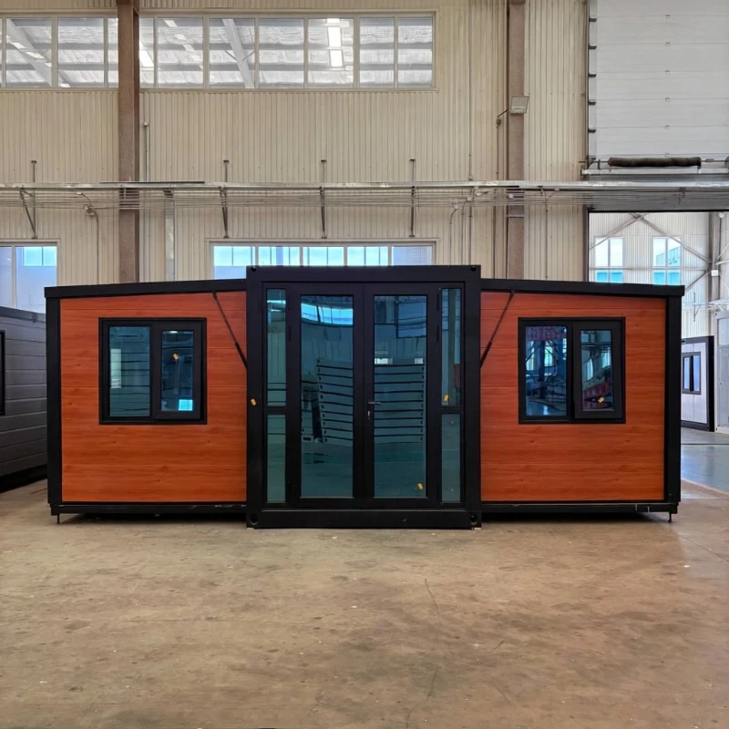 20 40ft Expandable Container House Mobile Tiny House Prefab Home Garden Greenhouses Portable Detachable Steel Foldable House