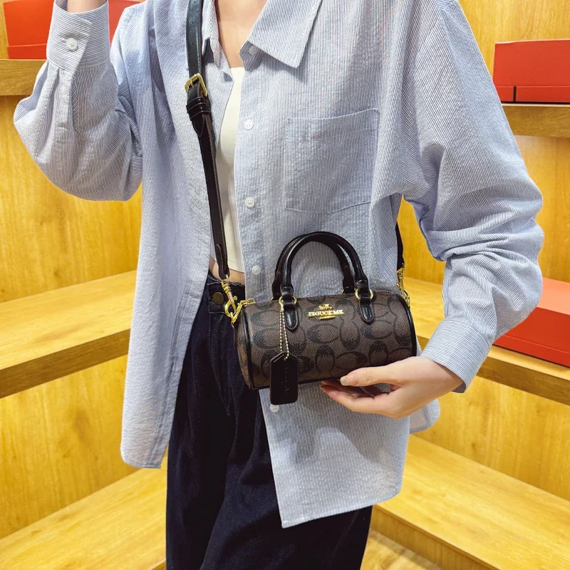 

Элегантная женская дизайнерская кожаная сумка-тоут Роскошная классическая сумка через плечо Модная сумка через плечо для повседневного стиля