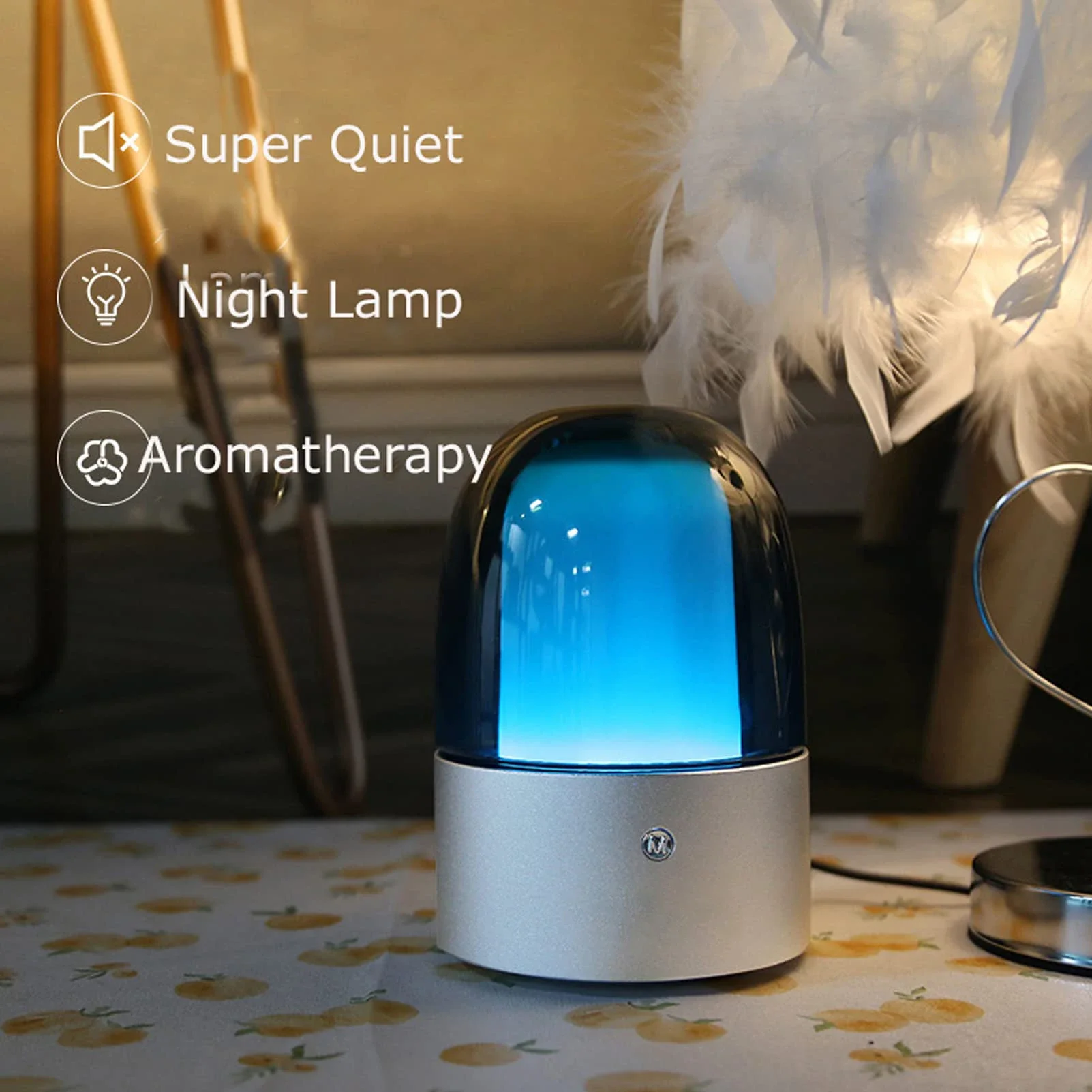 Waterless Super Quiet Aromatherapy Scent Air Machine for Home Large Room Atomizing Technology Essential Oil Waterless Diffuser