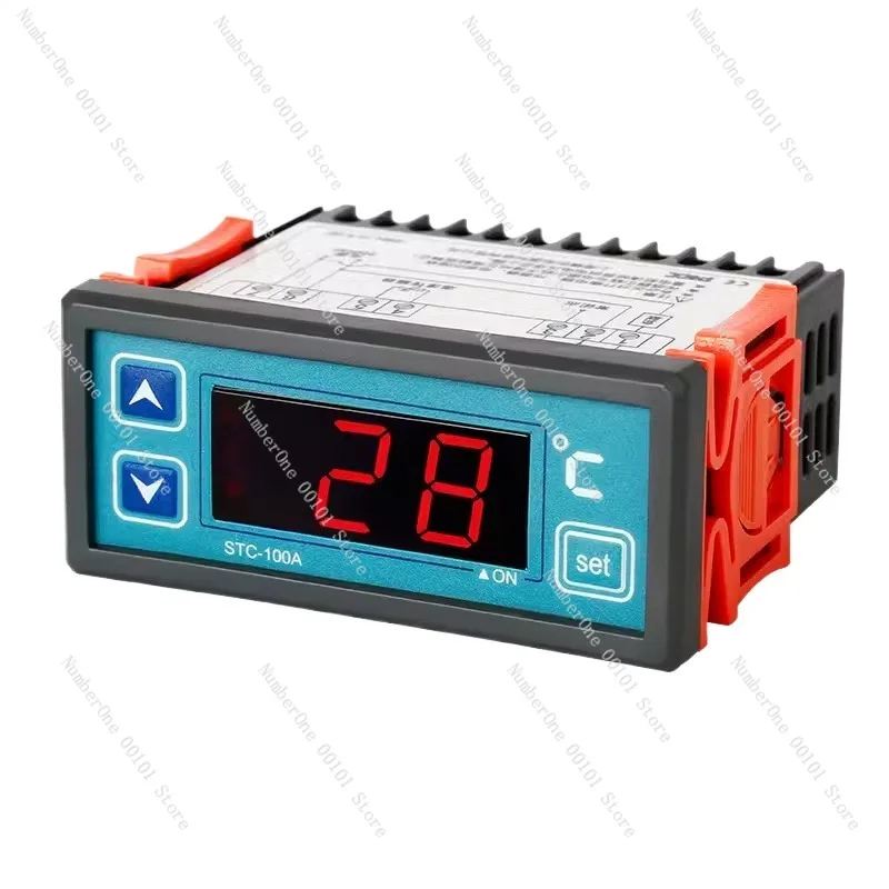 STC-100A Temperature Controller Cooling and Heating Convertible Thermostat Alarm Refrigerator Freezer Temperature Control