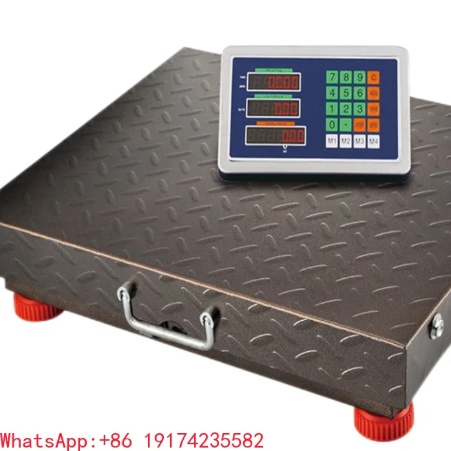 

Electronic Wireless WIFI Platform Scale 100kg /300kg Weight Scale Steel Electronic Platform Scale