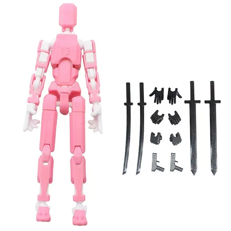 T13 Lucky 13 Dummy Spezialeinheiten Artikulierte Figur Voll Bewegliche Gelenke Soldatenmodell Sammlerstück Dekoration – Detail 6