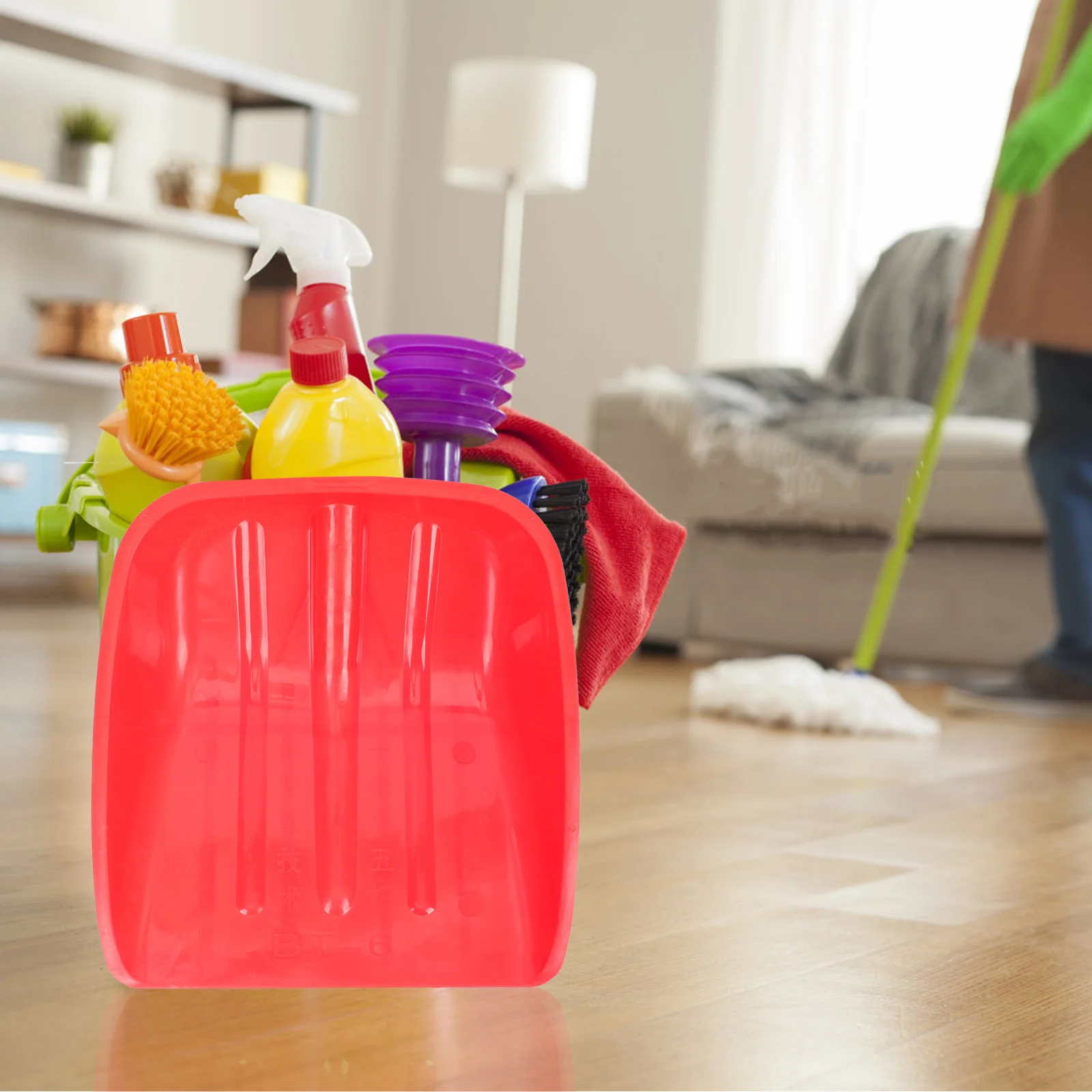 

Heavy-Duty Reinforced Shovel Head Lightweight Plastic Snow Shovel For Garden Yard Waste Soil Grain Feed Farming Outdoor Winter