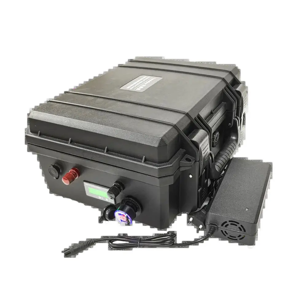 حزمة بطارية بحرية مقاومة للماء أيون الليثيوم صب moteur de pescache à la traîne de bateau، قارب 12 فولت، 200 أمبير، 100 أمبير، BMS، + شاحن #3