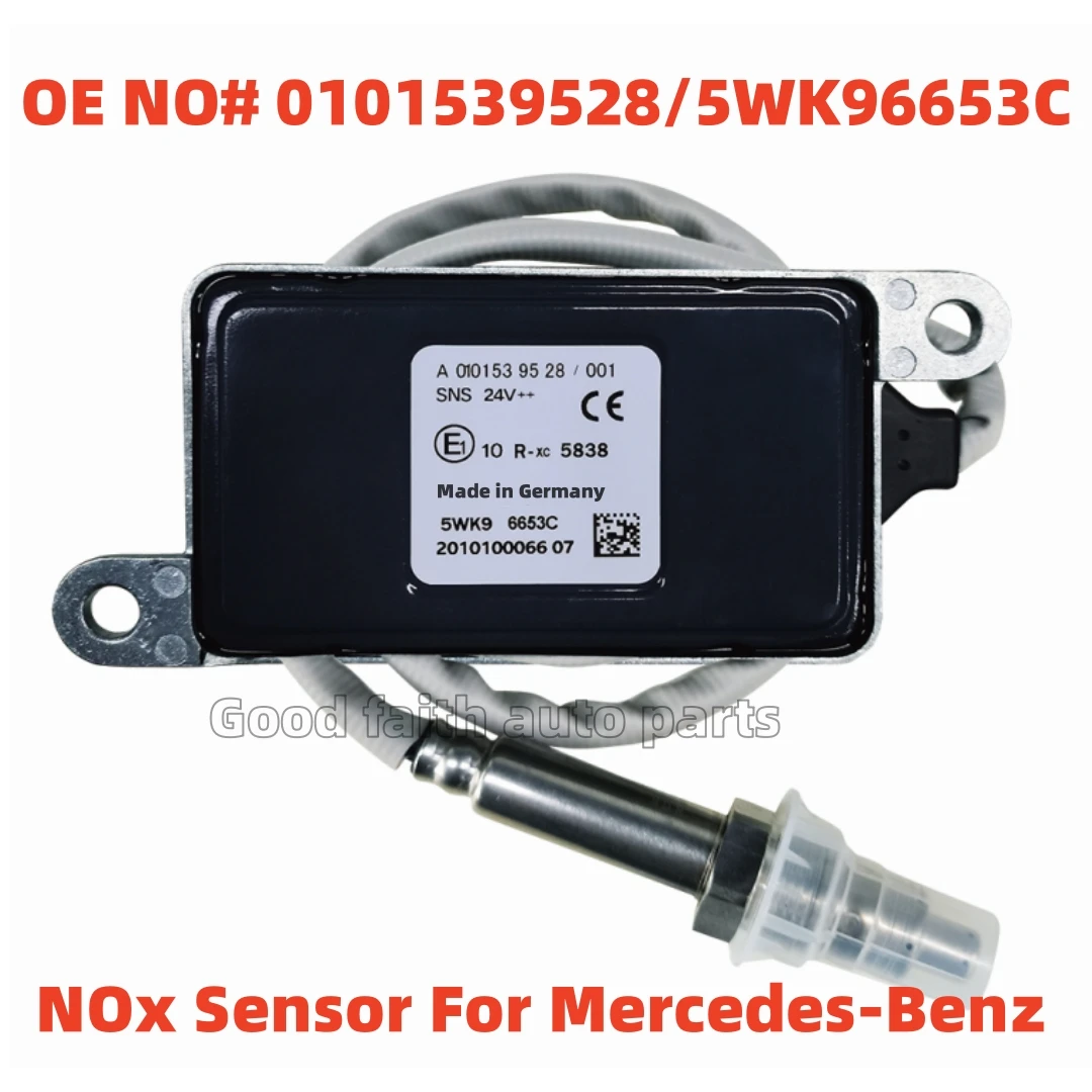 

A0101539528 5WK96653C 5WK9 6653C A 010 153 95 28 0101539528 New NOX Sensor fit For Mercedes-Benz Actros MP4 EURO6 Truck 24V