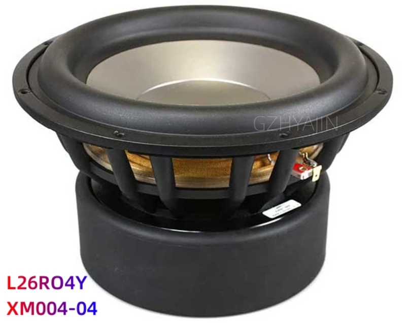 

New SEAS XM004-04 L26RO4Y Aluminum Basin 10 inch Subwoofer Speaker (1PCS)