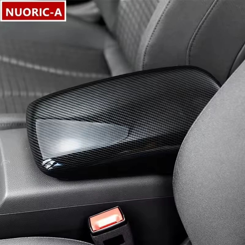 

Цвет углеродного волокна, центральная консоль, подлокотник, ящик для хранения, защитная накладка для Audi A3 8V 2013-2020, автомобильный Стайлинг, интерьер